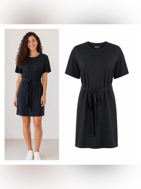 Able Pima Cotton Modal Dress Small Capsule Essential Clean Girl Preppy Neutral